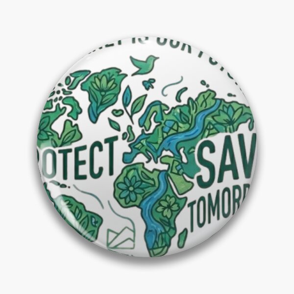 Item preview, Save Tomorrow Earth Day - Sustainable Planet T-Shirt Art designed and sold by AetherEcho.