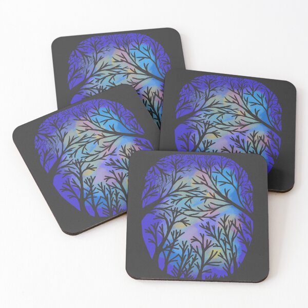 Item preview, Forest Tree Canopy Silhouette designed and sold by MeadowsAndInk.
