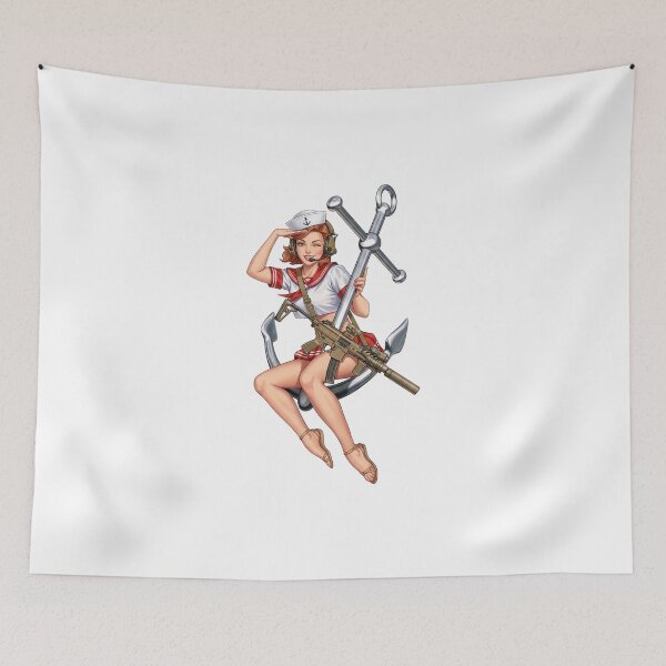 Item preview, Sailor Girl designed and sold by RAWLIFEGRAPHIC.