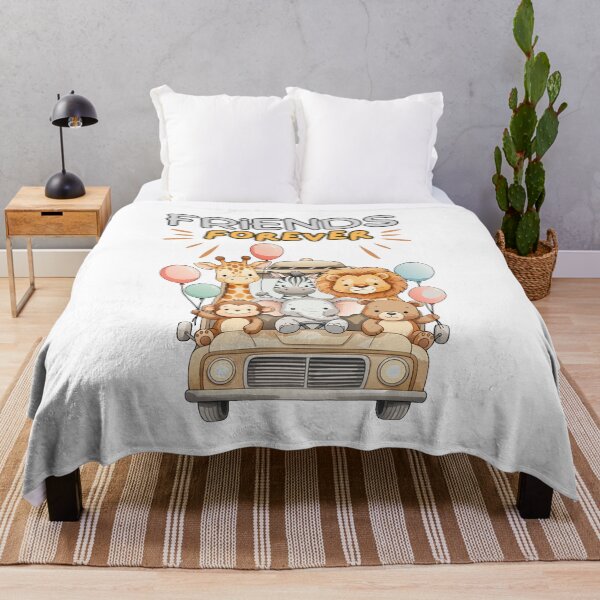 Item preview, Friends Forever cute Animals design designed and sold by QuirkyCloud Designs.