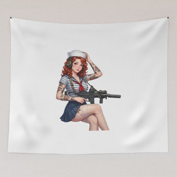 Item preview, Sailor Girl designed and sold by RAWLIFEGRAPHIC.