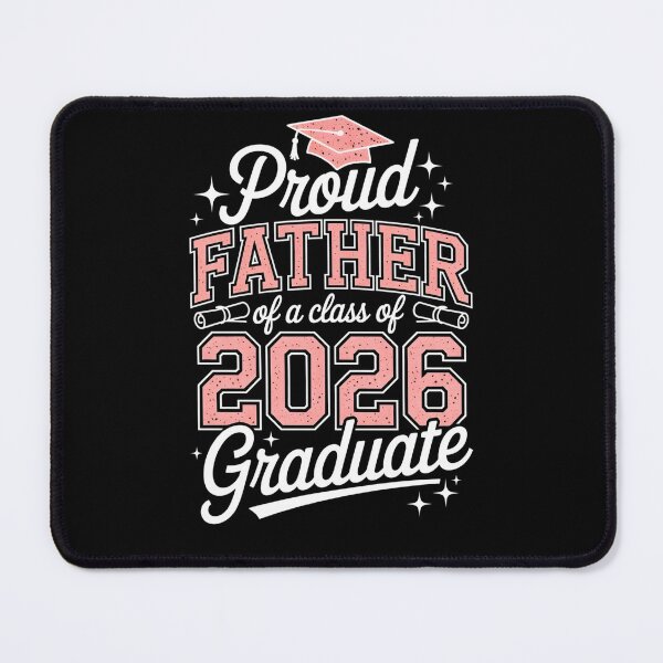 Item preview, Proud Father Of A Class Of 2026 Graduate, Graduation Dad Proud Parent Senior Celebration Family designed and sold by NewaveBoutique.