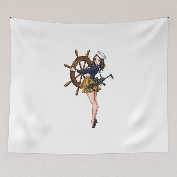 Item preview, Sailor Girl designed and sold by RAWLIFEGRAPHIC.