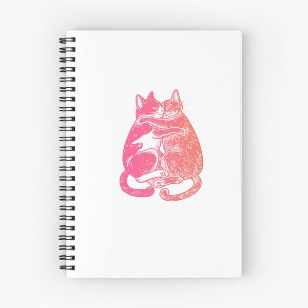 Item preview, Pink Cuddling Cats Love Shirt – Cats & Vibes designed and sold by PhokaPhokich.