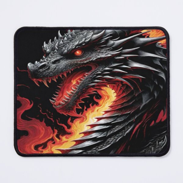 Item preview, Here's a monster Fire dragon design illustration  designed and sold by BottleShip2003.