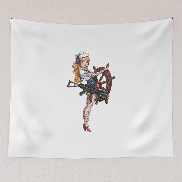Item preview, Sailor Girl designed and sold by RAWLIFEGRAPHIC.