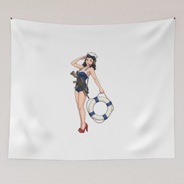 Item preview, Sailor Girl designed and sold by RAWLIFEGRAPHIC.