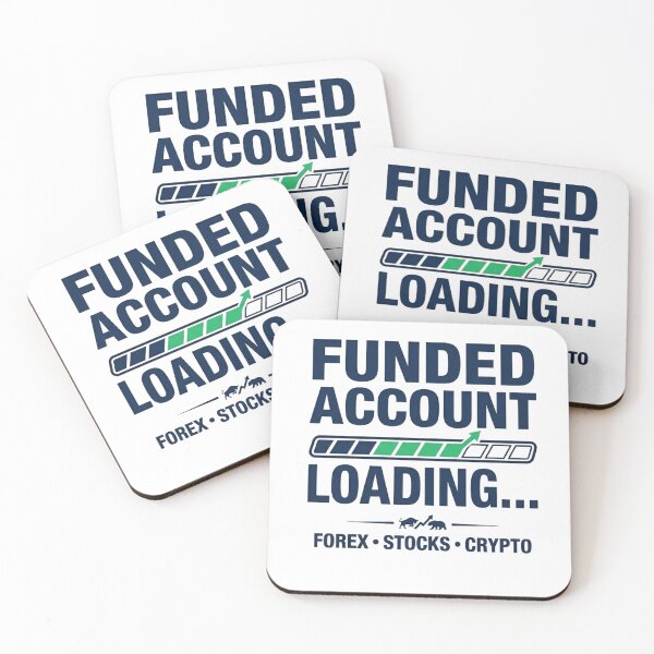 Item preview, Funded Account Loading - Forex Tader I Prop Firm Trading Design designed and sold by Riskt8ker Shop.