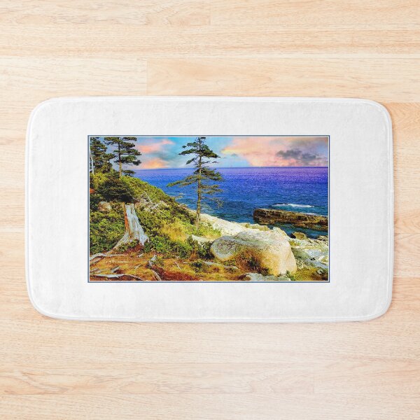 Item preview, Otter Cliffs, Atlantic Ocean, Acadia National Park, Maine, 1992 designed and sold by AMacGPhilly.