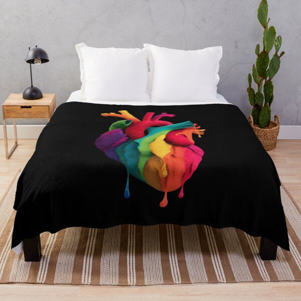 Item preview, Colorful Rainbow Heart – Vibrant Multicolor Love Aesthetic Design designed and sold by WordPlayStudio.