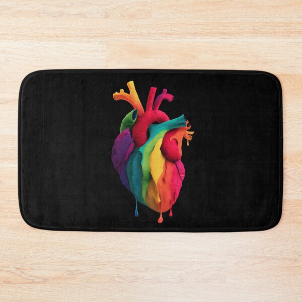 Item preview, Colorful Rainbow Heart – Vibrant Multicolor Love Aesthetic Design designed and sold by WordPlayStudio.