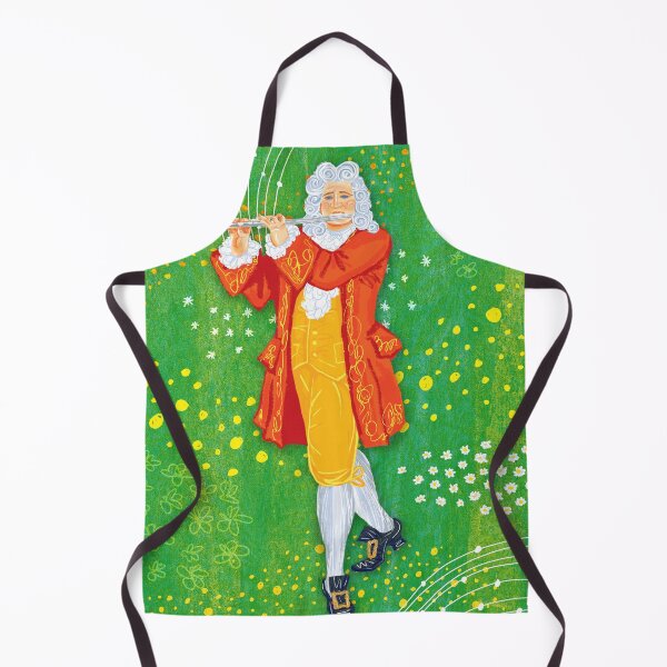 Item preview, Classical music, Baroque musician flutist designed and sold by Bearlala.