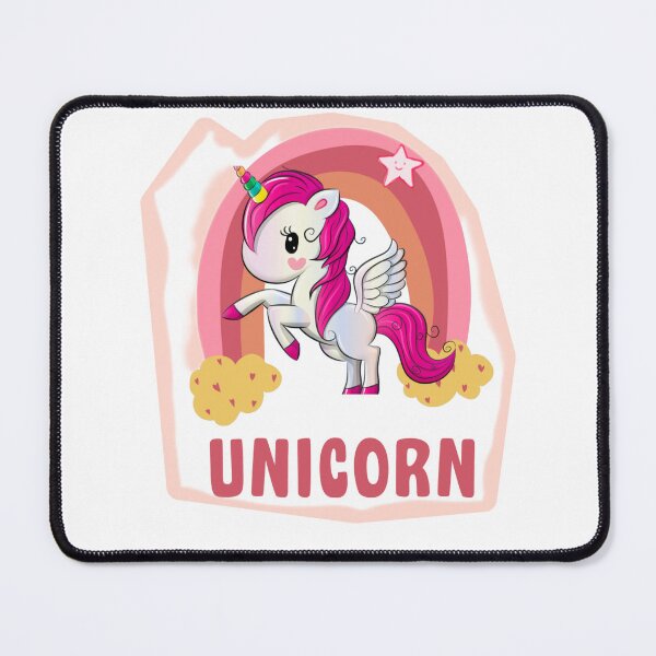 Item preview, Cute Unicorn Rainbow Fantasy | Kawaii Magical Unicorn Design for Kids & Girls designed and sold by PixelVibe Art.