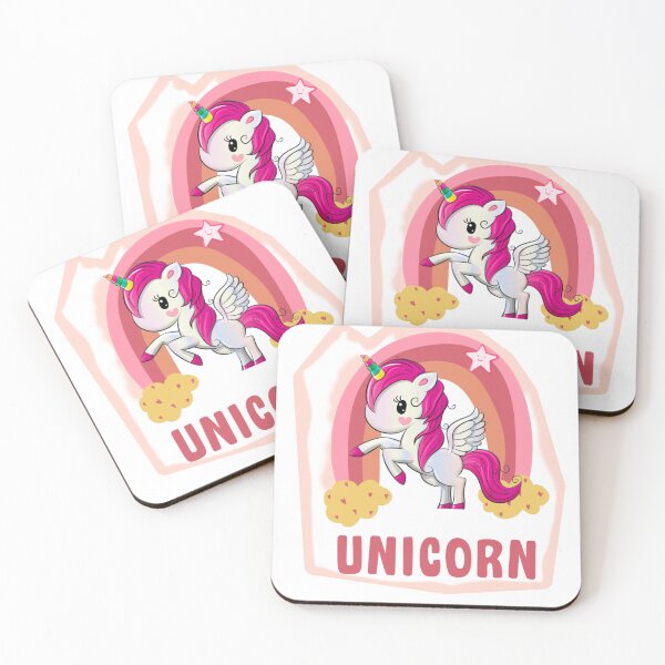 Item preview, Cute Unicorn Rainbow Fantasy | Kawaii Magical Unicorn Design for Kids & Girls designed and sold by PixelVibe Art.
