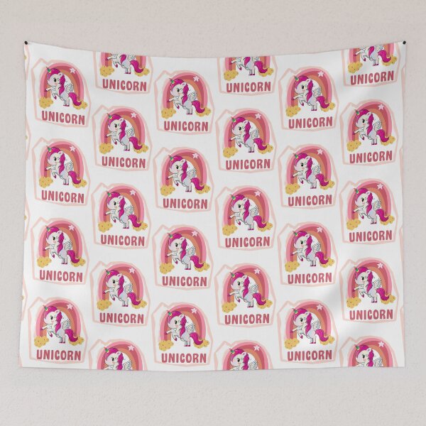 Item preview, Cute Unicorn Rainbow Fantasy | Kawaii Magical Unicorn Design for Kids & Girls designed and sold by PixelVibe Art.