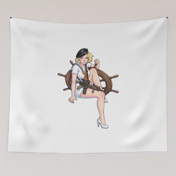 Item preview, Sailor Girl designed and sold by RAWLIFEGRAPHIC.