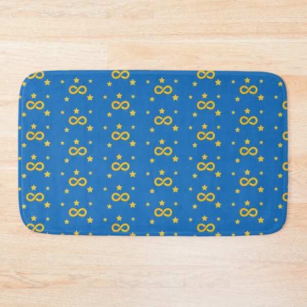 Item preview, Blue infinity symbol with stars designed and sold by RiverTreeArt.