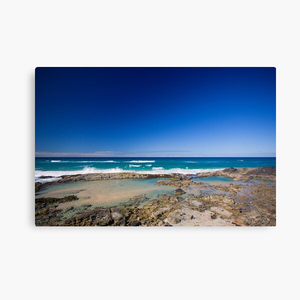 Champagne Pools, Fraser Island Canvas Print