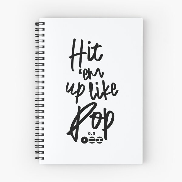 Item preview, Bangtan 0.2 Hit em up Like Pop Lettering Design designed and sold by Khotekmei.