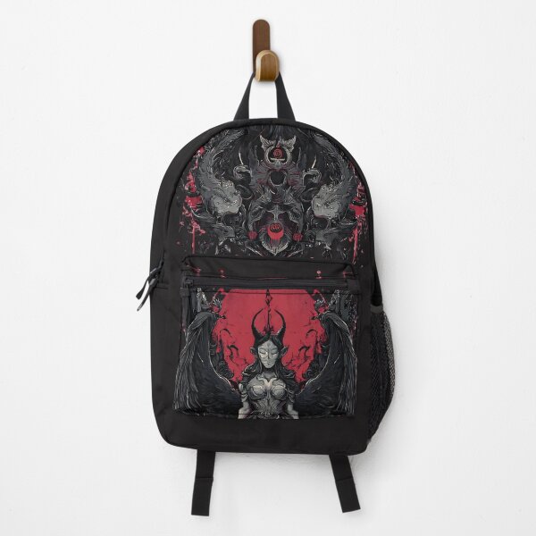 Item preview, Gothic Fallen Queen: Dark Fantasy Crimson Ritual designed and sold by SepboiStudioMerch.