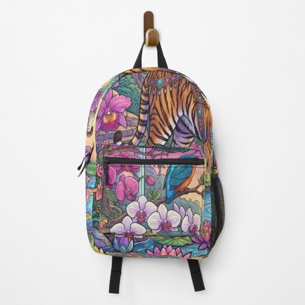 Item preview, The Tiger and the Lotus Pond designed and sold by PP&RAINBOW SHOP.