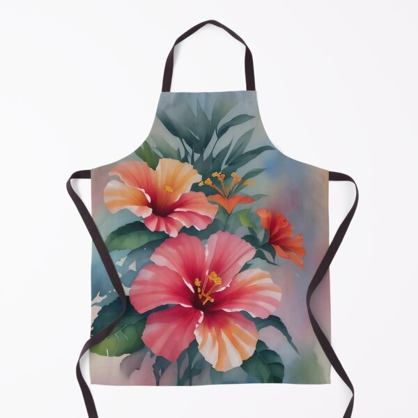 Item preview, Tropical Hibiscus Bloom designed and sold by Serene Strokes Art.