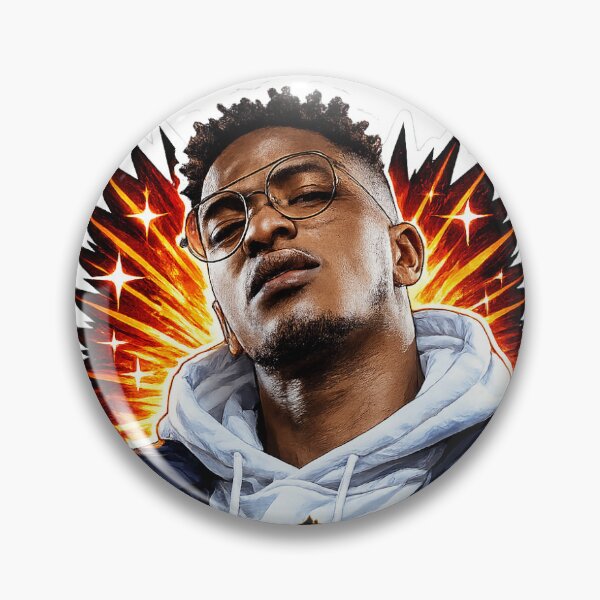 Artikelvorschau, Niska-Sticker – Illustration der französischen Rap-Urban-Explosion entworfen und verkauft von StickerPrénom.