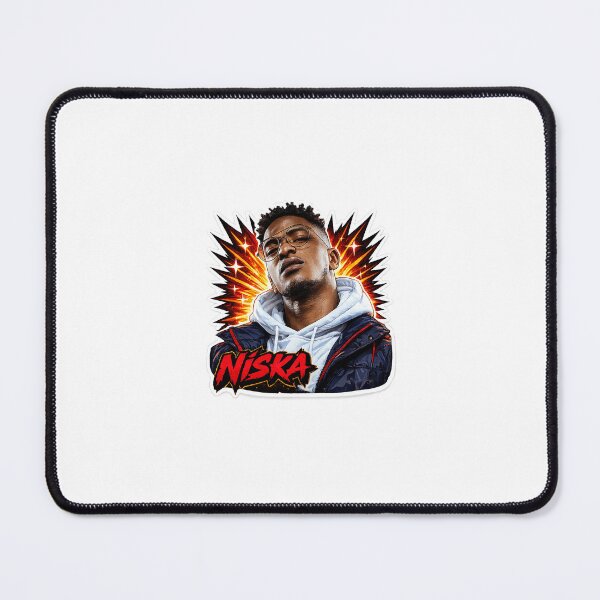 Item preview, Niska Sticker - French Rap Urban Explosion Illustration designed and sold by StickerPrénom.