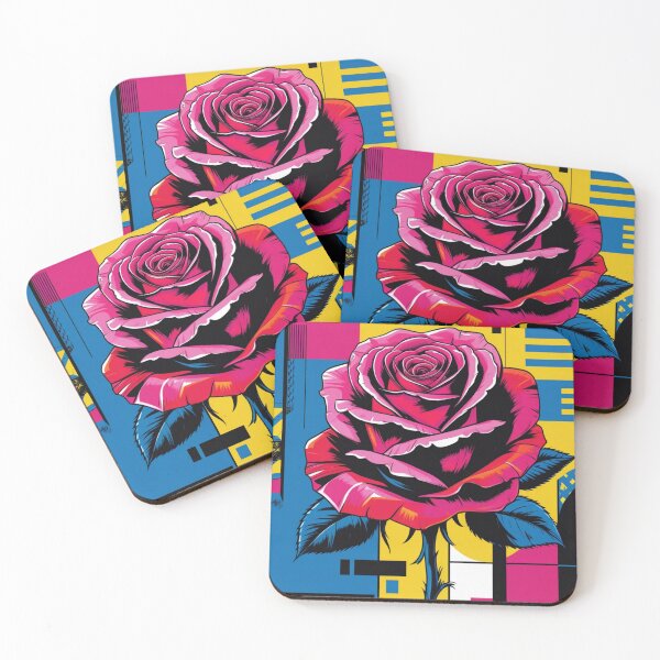 Item preview, Rose Pop Art One designed and sold by  Ayros Design .