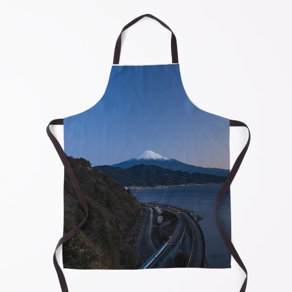 Item preview, Mount Fuji at Golden Hour with Light Trails from Satta-Toge Pass, Shizuoka, Japan designed and sold by Pix4Japan.