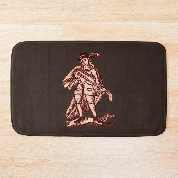 Item preview, Medieval Lute Player (red version) designed and sold by Dungeon-Shop.