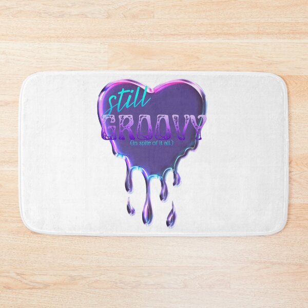 Item preview, Still Groovy in Spite melting purple heart designed and sold by making it groovy. .