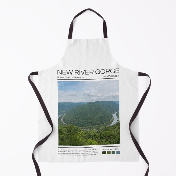 Item preview, New River Gorge National Park and Preserve - West Virginia designed and sold by StudioRedKoala.