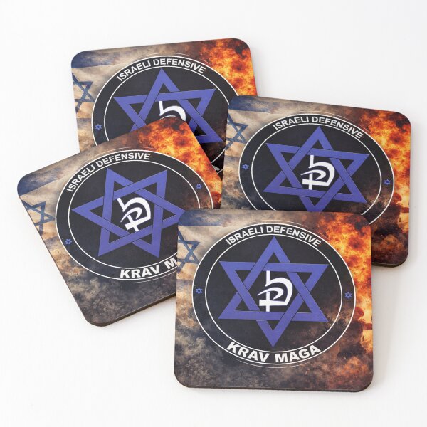 Item preview, Krav Maga Strength – Israeli Defensive Combat Emblem designed and sold by Fei Long Design Hub.
