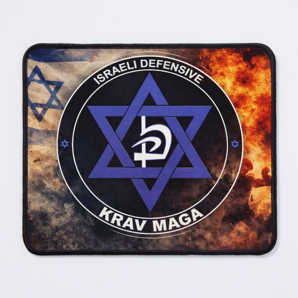 Item preview, Krav Maga Strength – Israeli Defensive Combat Emblem designed and sold by Fei Long Design Hub.