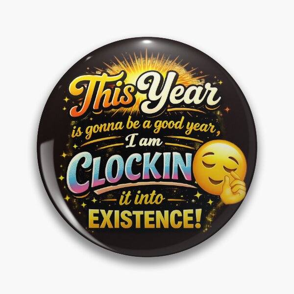 Item preview, Clocking It Into Existence Trendy Affirmation designed and sold by Ginastle26.