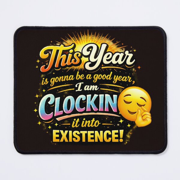 Item preview, Clocking It Into Existence Trendy Affirmation designed and sold by Ginastle26.