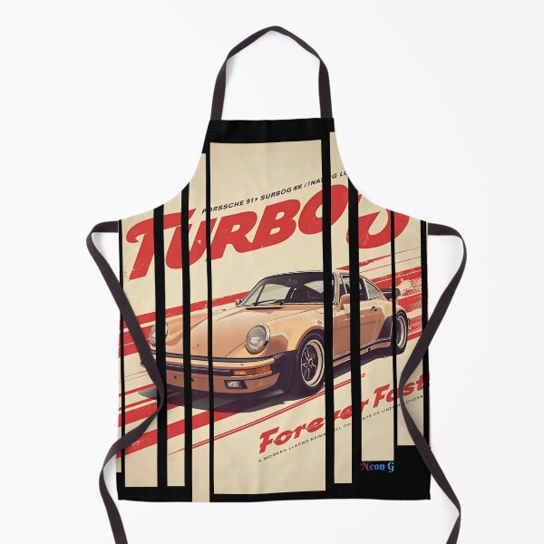 Item preview, Porsch 911 Turbo S inspired Design Vintage racing poster style, dynamic motion lines 15 designed and sold by Neon G.