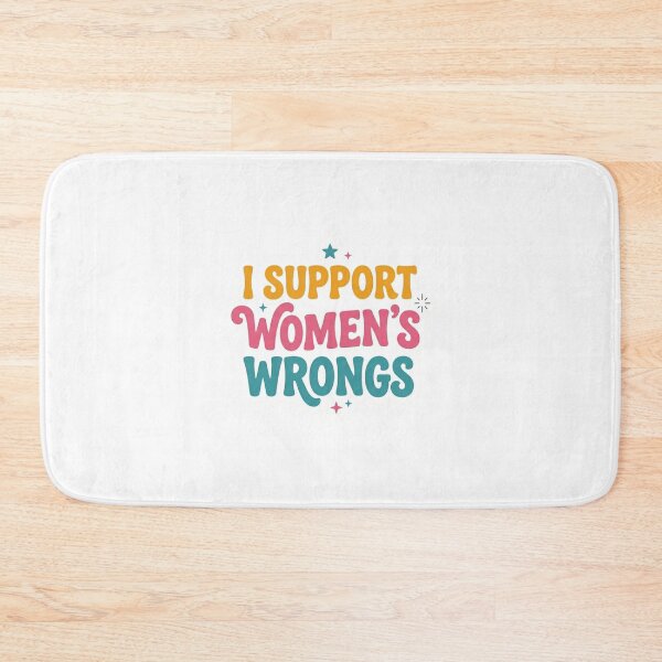 Item preview, Pegatina divertida "Apoyo las injusticias contra las mujeres" designed and sold by CutePlix.