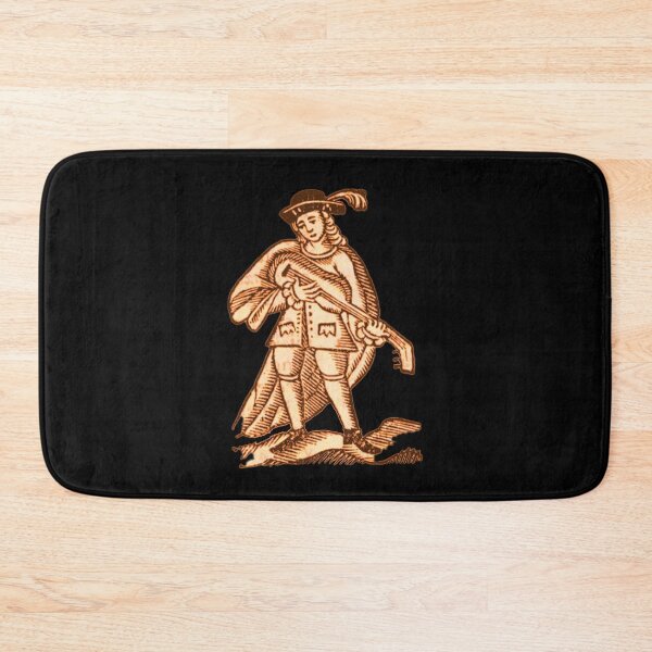 Item preview, Medieval Lute Player (orange version) designed and sold by Dungeon-Shop.