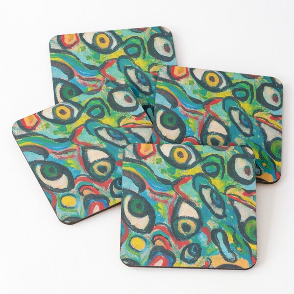 Item preview, Gaze, eyes, patterns, colorful designed and sold by DanjaArt.