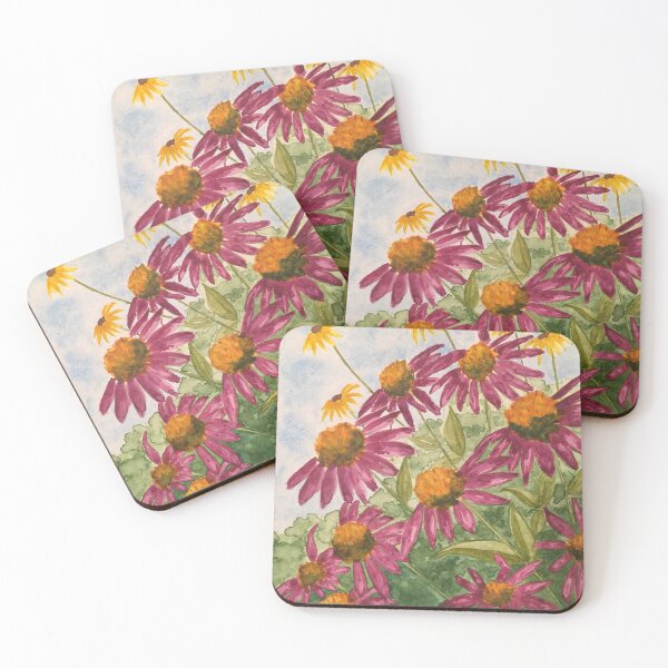 Item preview, Coneflowers #1 designed and sold by Lynne Beattie.