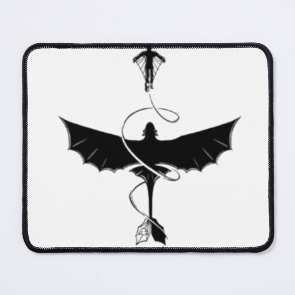 Item preview, Dragon Rider Minimalist Line Art designed and sold by AetherEcho.