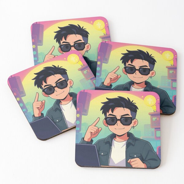 Item preview, Geek Gamer with Glasses – Nerdy Player Aesthetic Design designed and sold by MerlinWear.