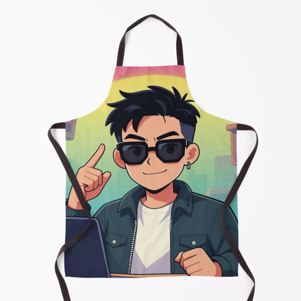 Item preview, Geek Gamer with Glasses – Nerdy Player Aesthetic Design designed and sold by MerlinWear.