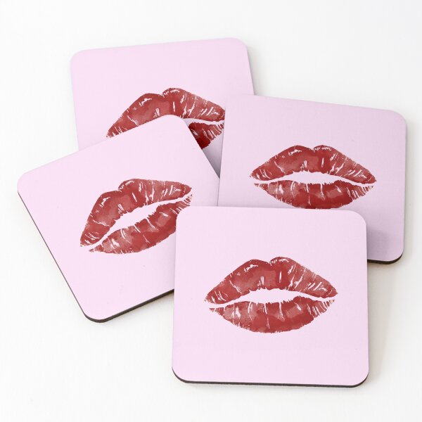 Item preview, Red Lipstick Kiss – Sexy Lips Print, Kiss Me Lips, Red Lips Pattern designed and sold by trendieprints.