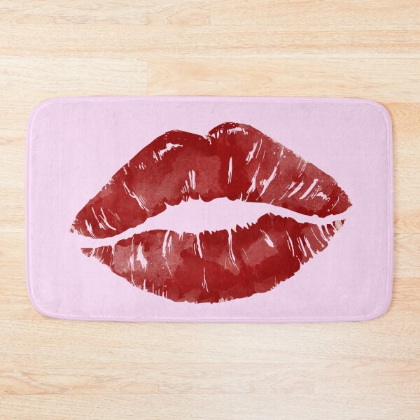 Item preview, Red Lipstick Kiss – Sexy Lips Print, Kiss Me Lips, Red Lips Pattern designed and sold by trendieprints.