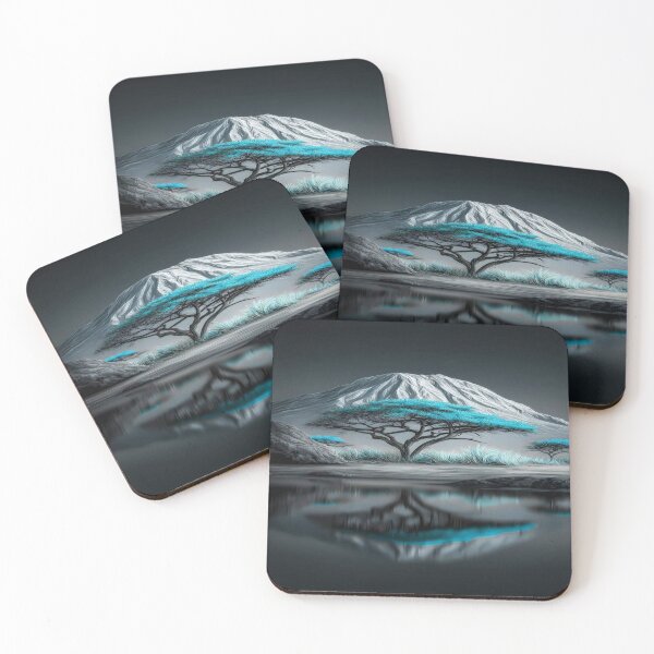 Item preview, Beautiful mountain scenery design illustration  designed and sold by BottleShip2003.