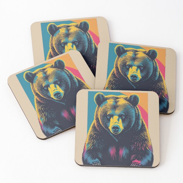 Item preview, Bear Pop Art One designed and sold by  Ayros Design .