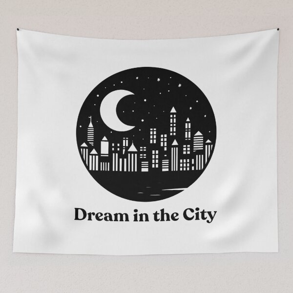 Item preview, Dream in the City – Minimal Night Skyline Aesthetic Design designed and sold by AM.87.